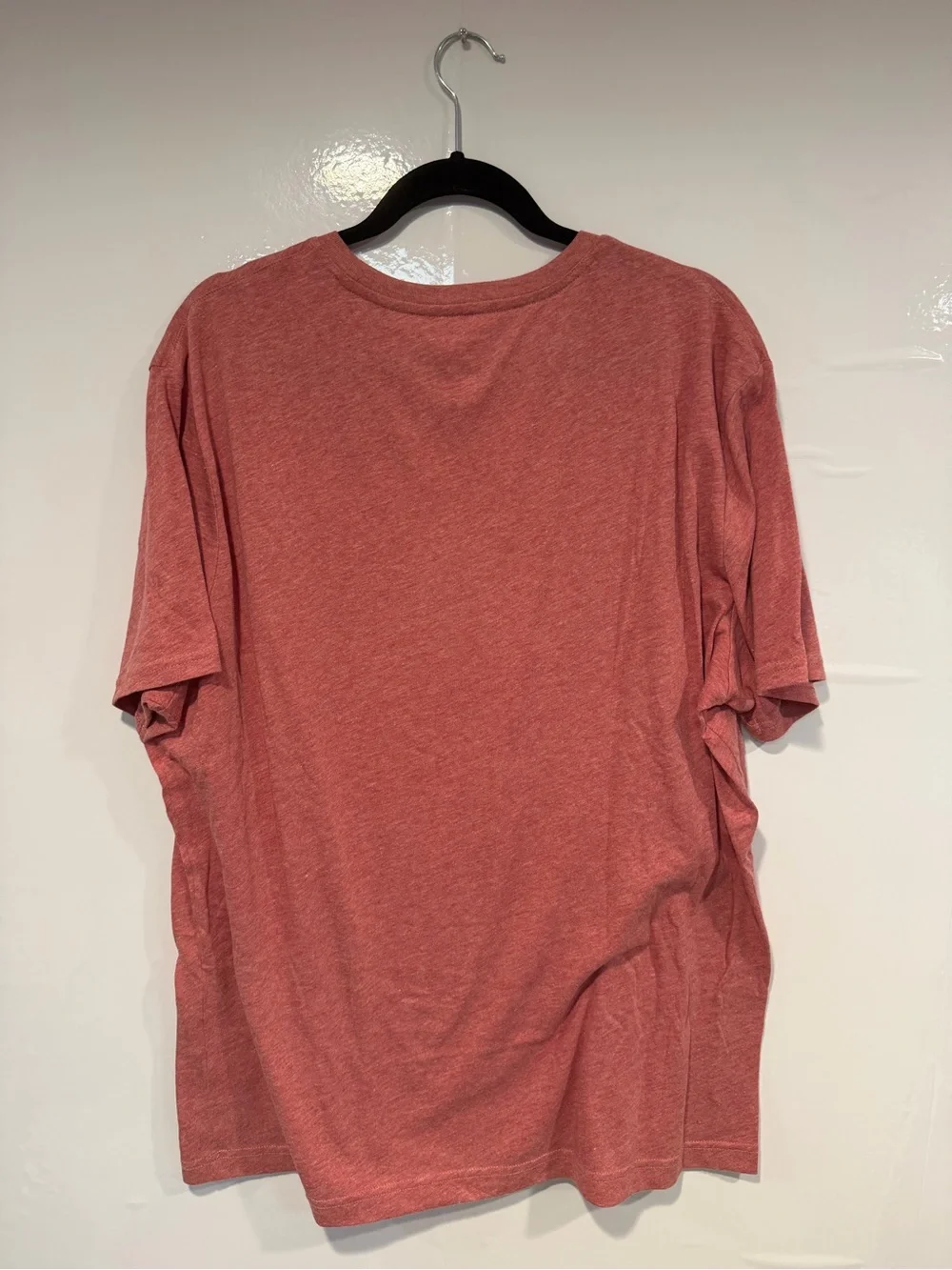 Men's Heather Red Banana Republic Crew Neck T-Shirt